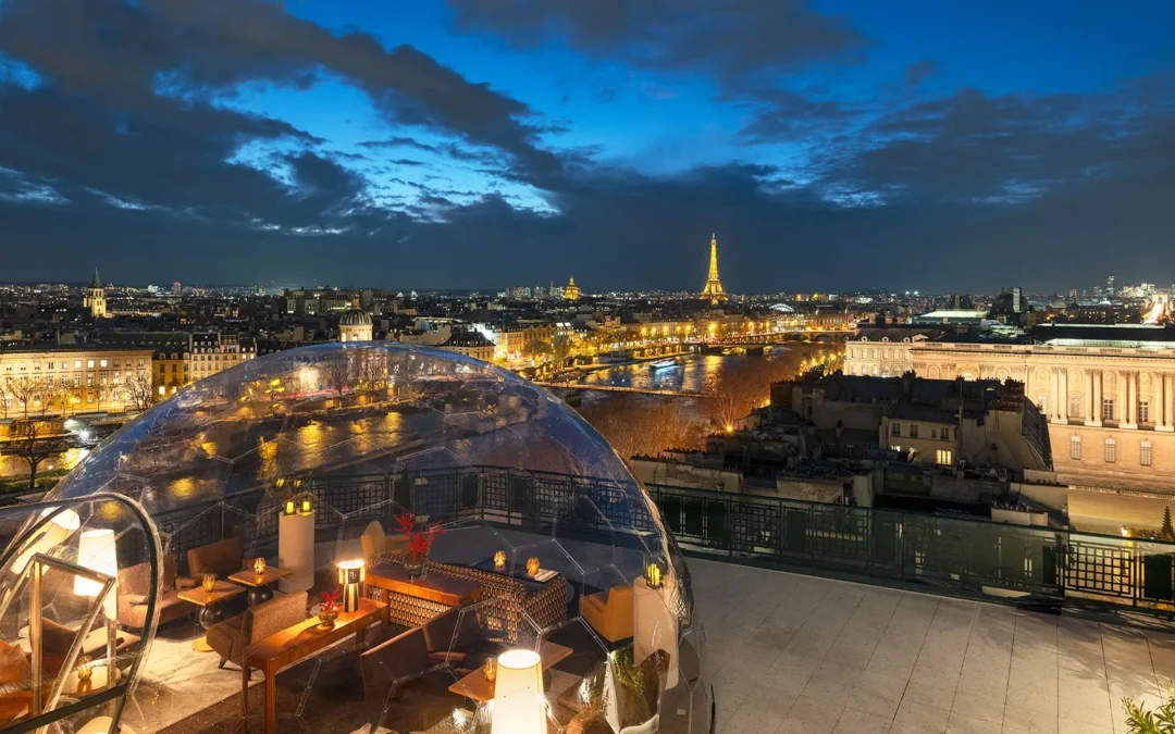 Arbre de Noël – Hotel cheval Blanc